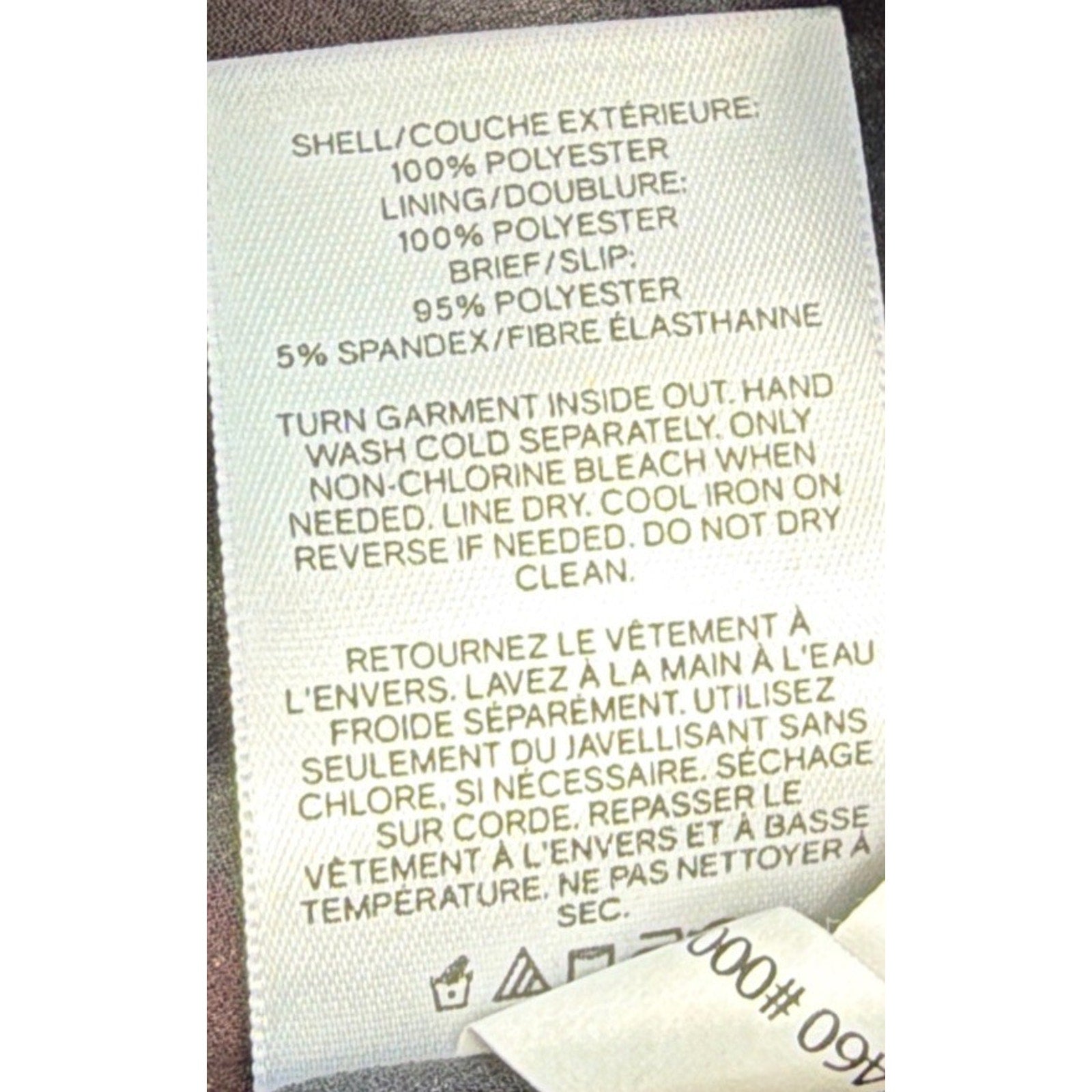 Express Women's Lined Body Top Black Floral Pattern Sz Small