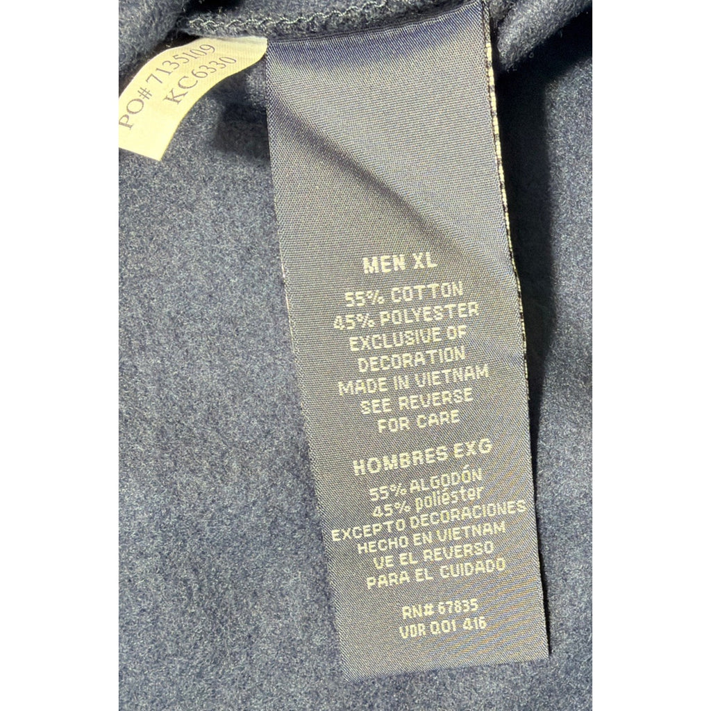 NAUTICA Navtech Men's XL Fleece 1/4 Zip Sweater, Mock-Neck Pullover Sweatshirt