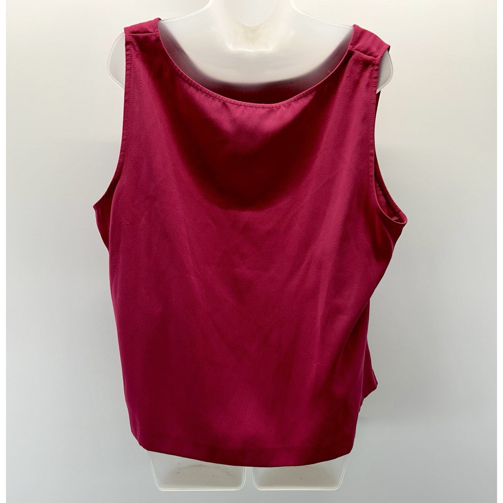 KORET Size22W Pink Sleeveless Career Top .