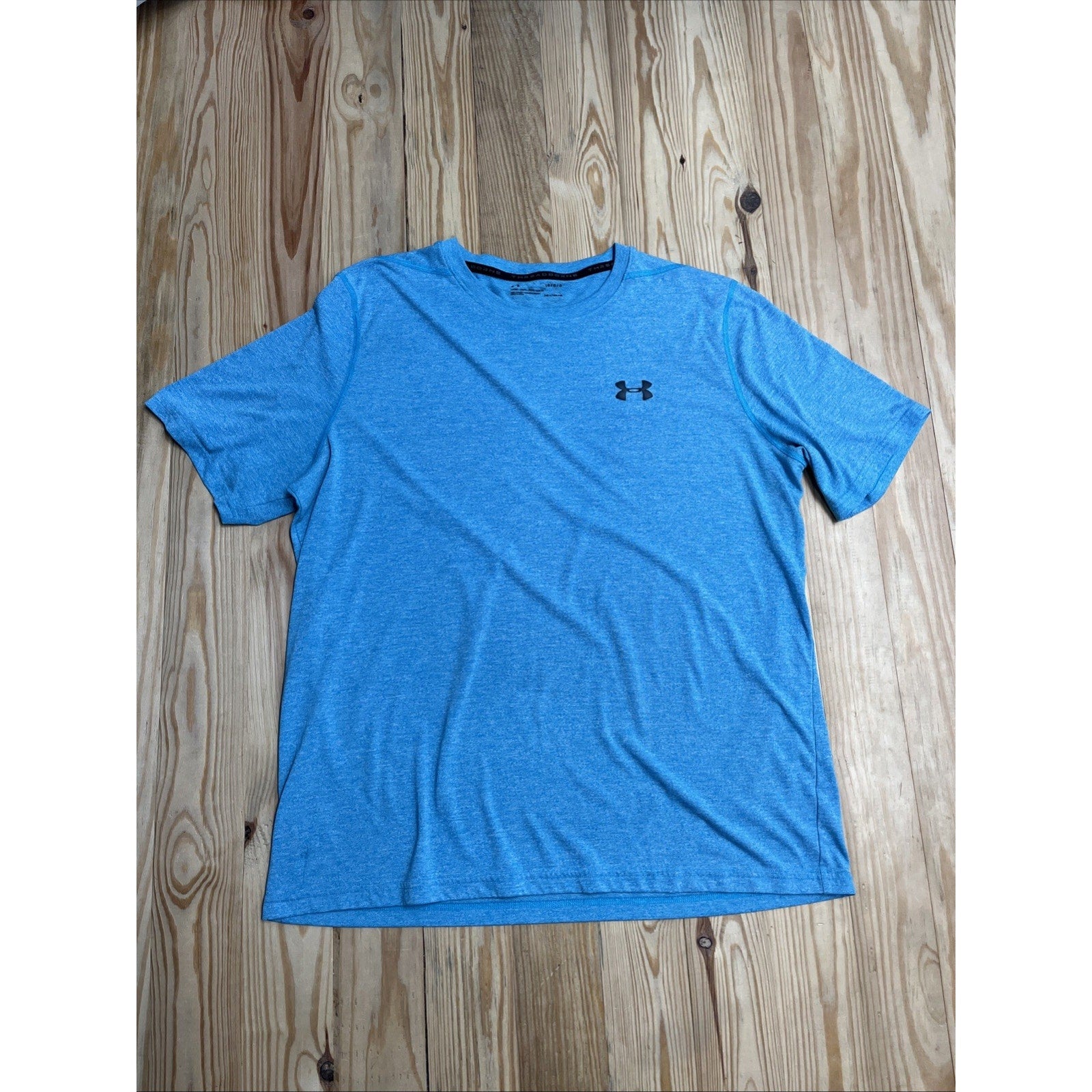 Under Armour Men's Tech Vent Jacquard T-Shirt, Blue L