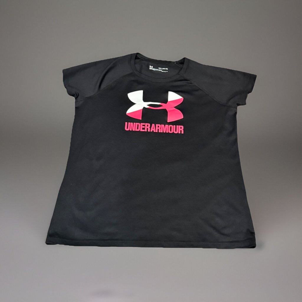 Girls Under Armour Short Sleeve Logo T-shirt Size Youth XL
