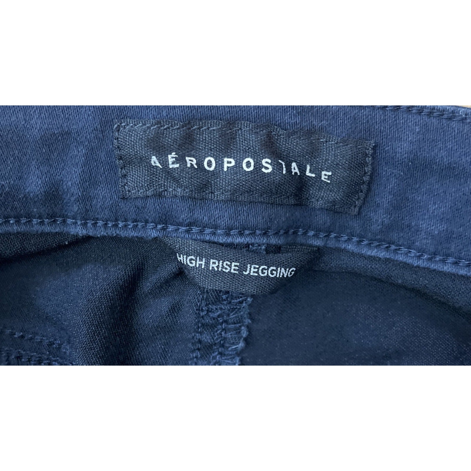 AEROPOSTALE High-Rise Jegging Blue Skinny Jeans Size 6 Stretch Denim