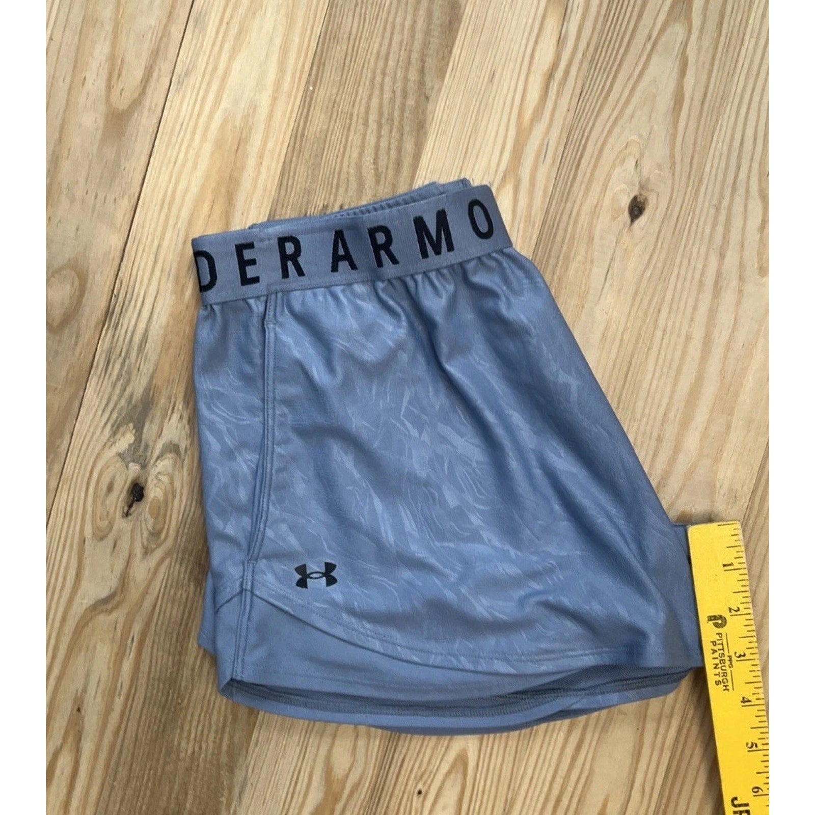 Under Armour Play Up Twist Shorts Size M in Isotope Blue Pockets