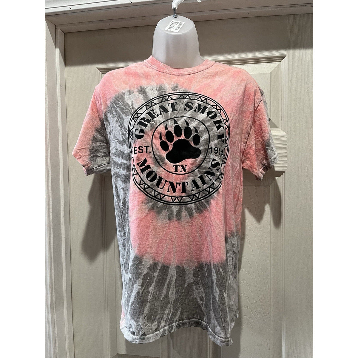 Great Smoky Mountains Gatlinberg Pigeon Forge T Shirt Unisex Size Medium Tie-Dye
