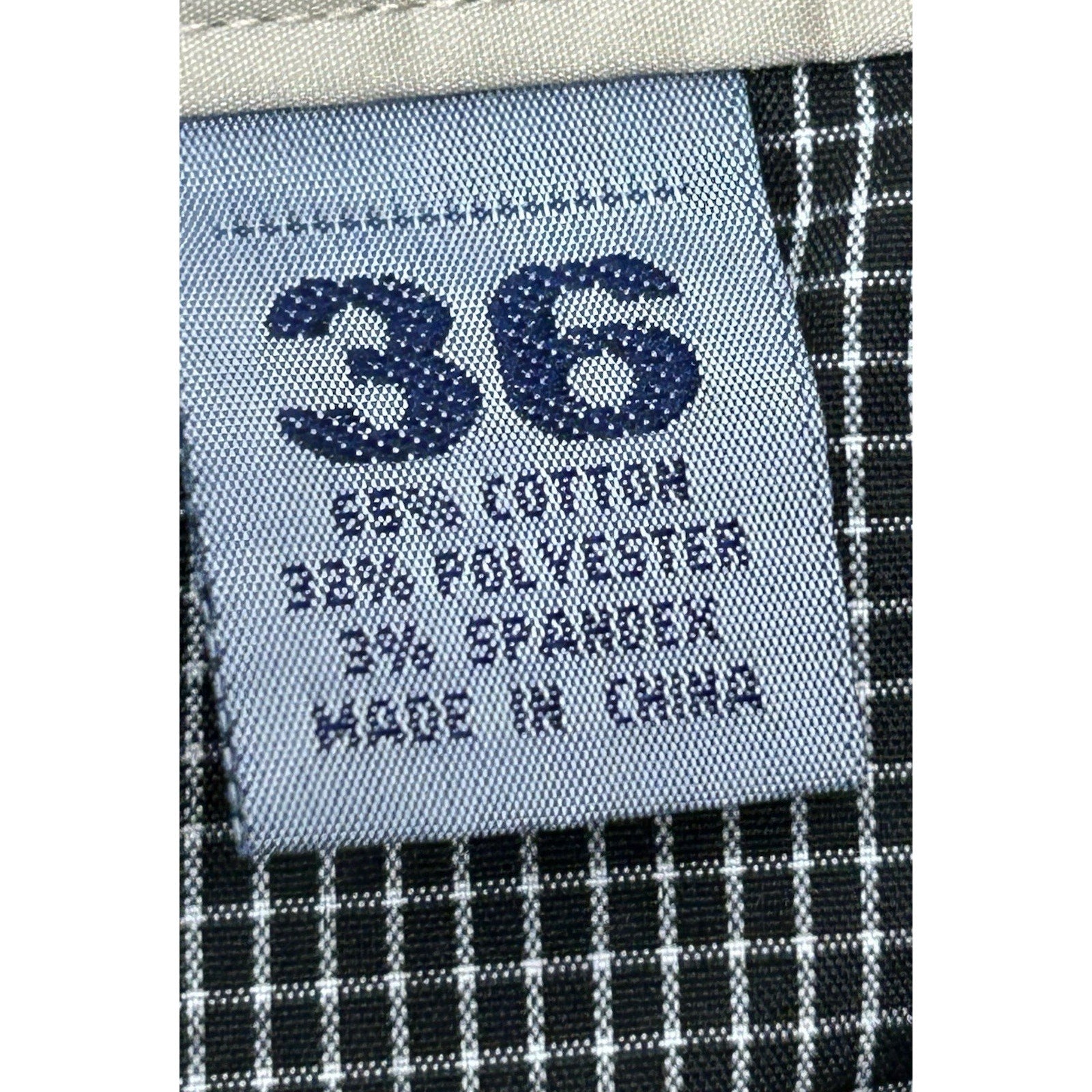 Members Only Shorts Mens Sz36 Chino Mid Rise Stretch Career Preppy 9" inseam .