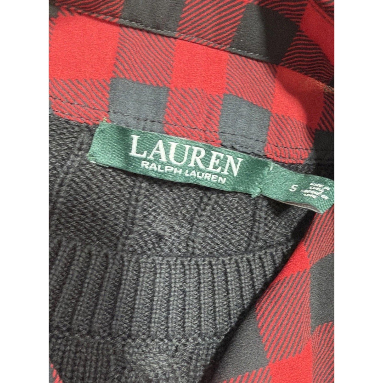 Lauren Ralph Lauren Women's Shirt Sweater Small BLACK