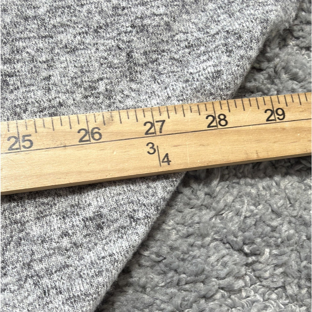 Gibson Latimer Knit Poncho Sweater Oversized Women's Gray S Cozy Chic Lagenlook