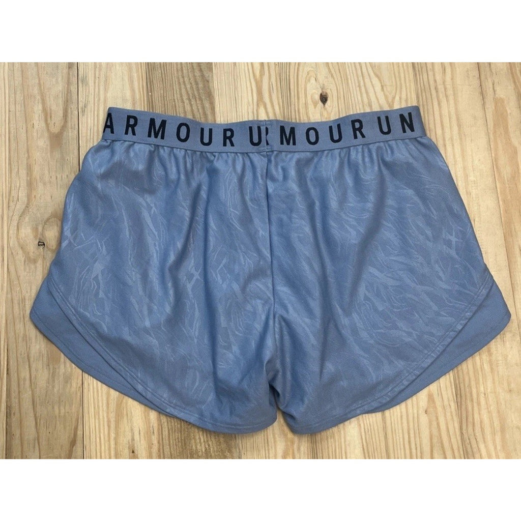 Under Armour Play Up Twist Shorts Size M in Isotope Blue Pockets Athletic Wear