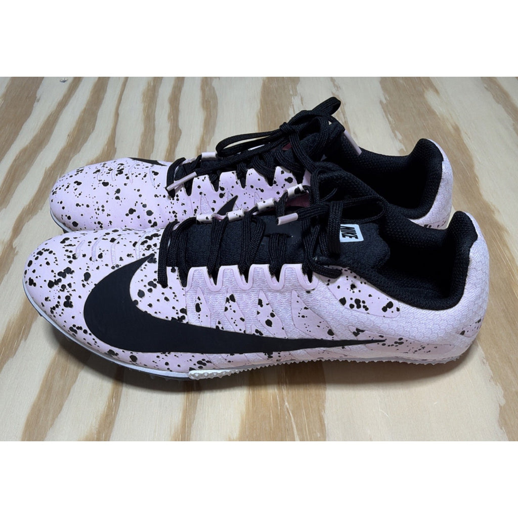 Nike Zoom Rival S 9 Track And Field Shoes 907565-630 Pink Black Womens 9.5 Mint