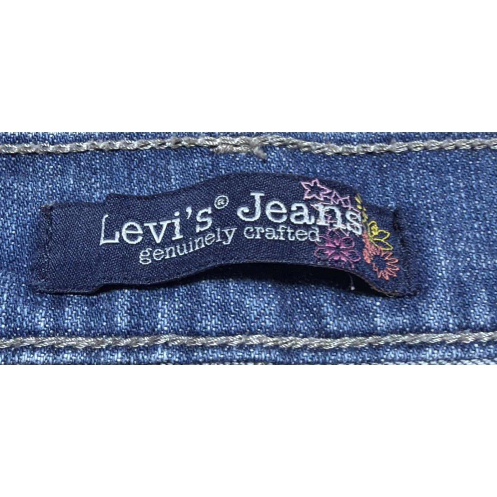Women's 2010 Levi's Genuinely Crafted Jeans Low Rise Skinny Size 13 32x31