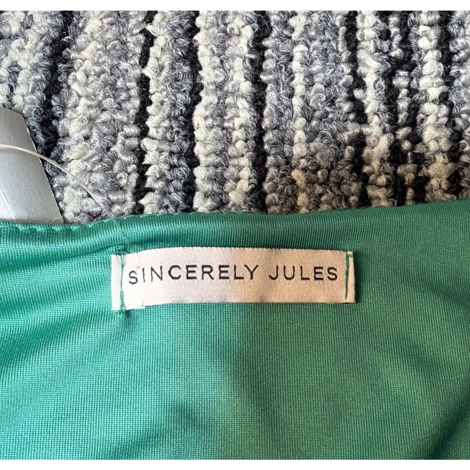 Sincerely Jules L Green Juniors Sleeveless Midi Dress NWT
