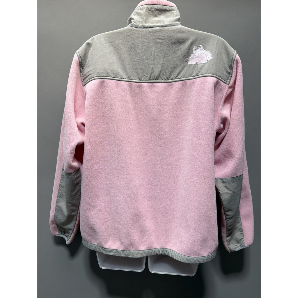 Mississippi State Bulldogs Jacket Womens M pink Fleece Full Zip Weatherproof