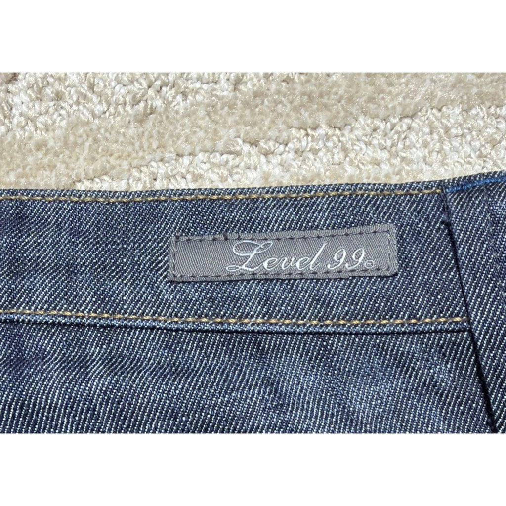 Level 99 Anthropologie Denim Bootcut Flare Jeans Size 26 Mint Condition 28x31