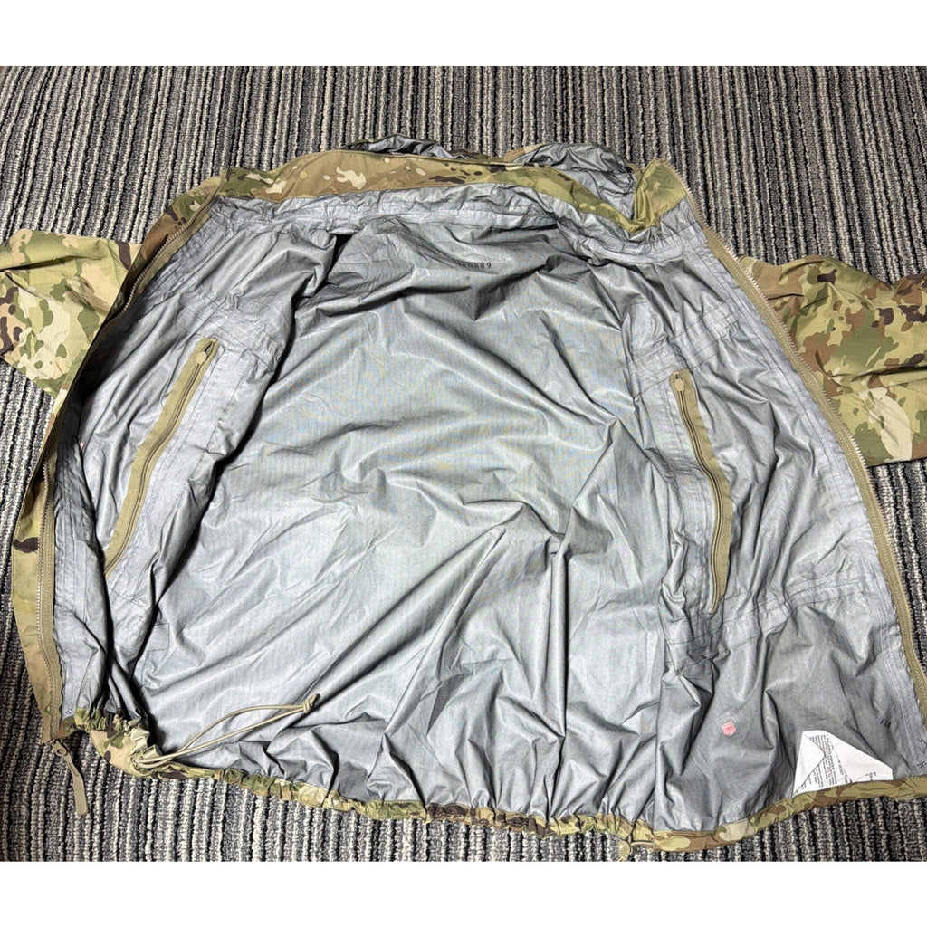 USGI ECWCS MULTICAM GEN III LEVEL 6 EXTREME COLD/WET WEATHER JACKET- L Excellent