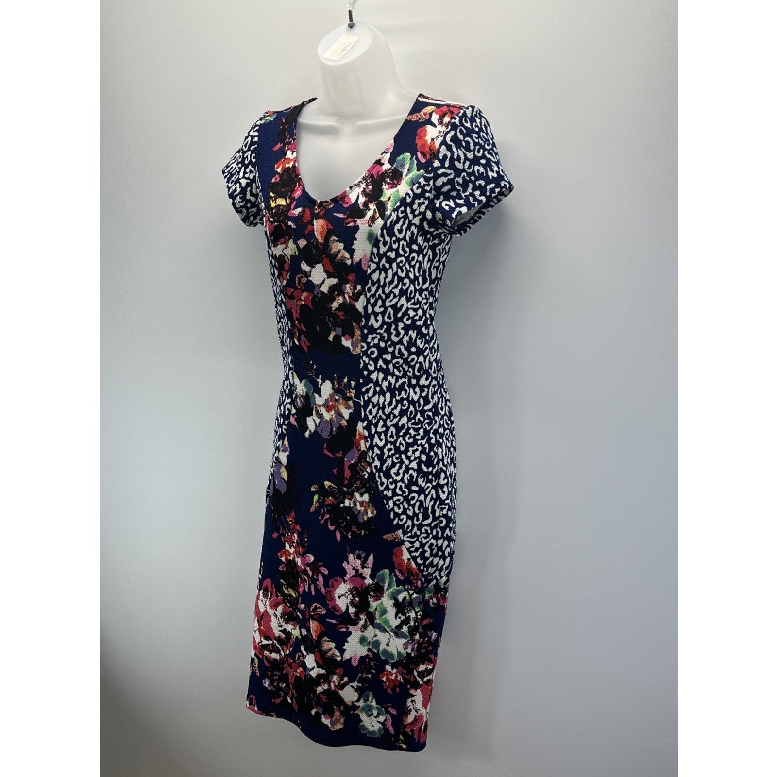 Marilyn Monroe Brand Dress~Blue/White/Floral~Size S