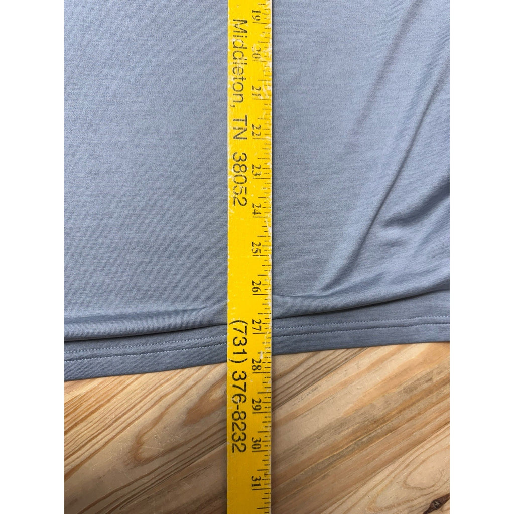 Under Armour Gray Teal Blue Heat Gear Short Sleeve “Protect This House” Men’s L