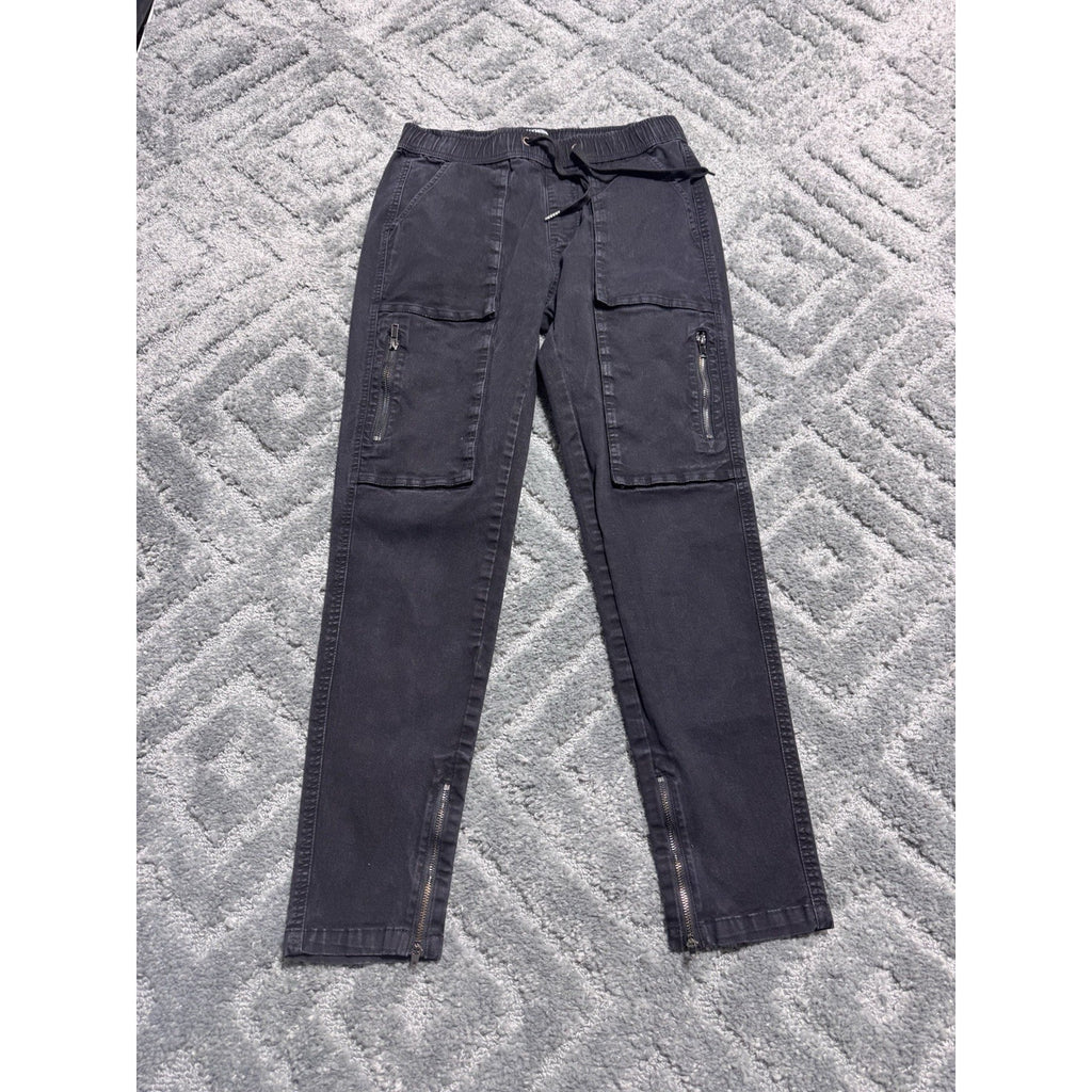 Italy Morn Men's Size Chino Jogger Pants Black 30X27