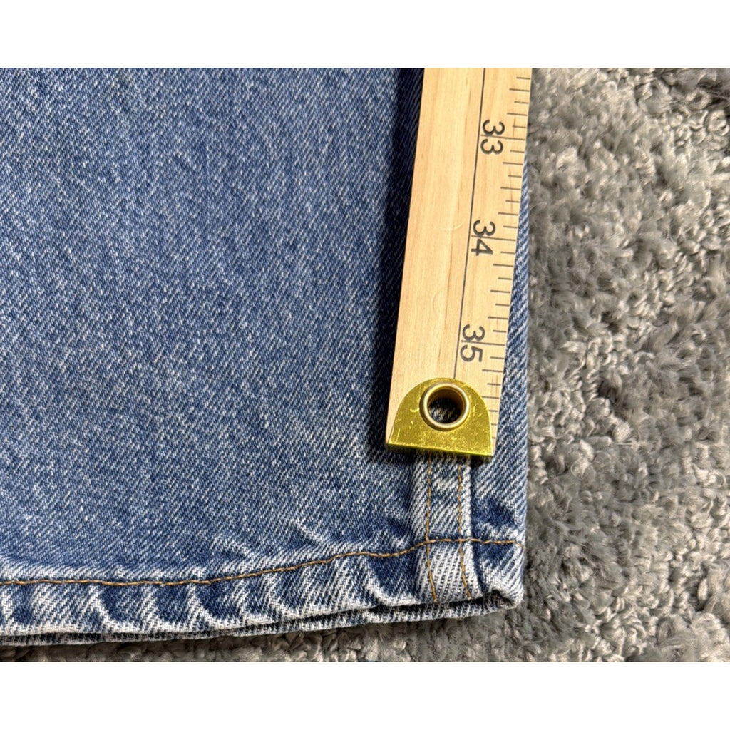 Vtg Levis 545 Orange Tab Jeans Men's Size 42x38 Loose Tapered Denim Y2K 39x37