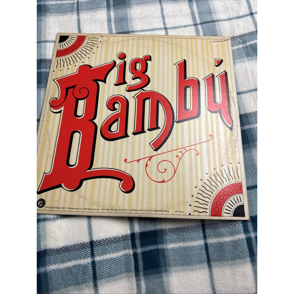 Vintage Vinyl LP Cheech & Chong Big Bambu 1972 Missing Rolling Paper Original