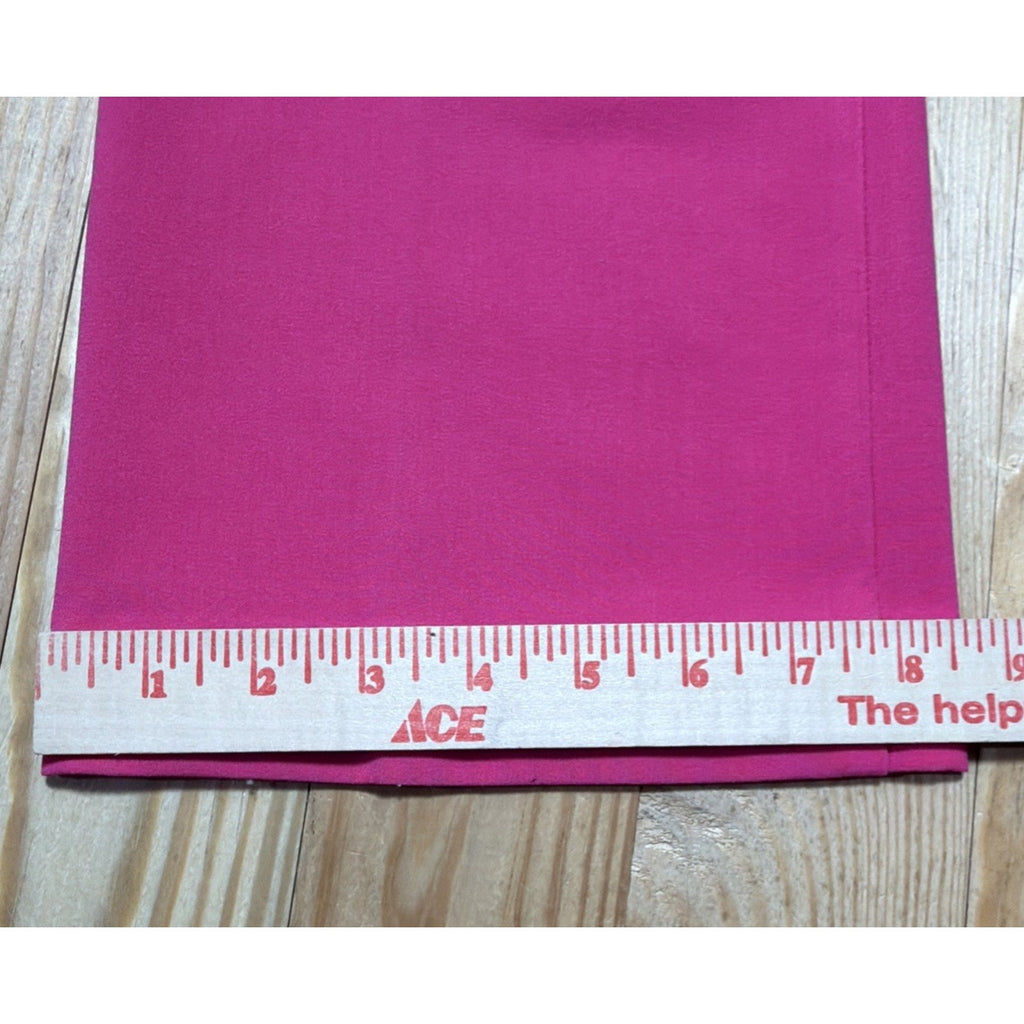 New York & Company Barely Boot Pants Pink Modern Fit Stretch 7th Av 8 Tall Nwt