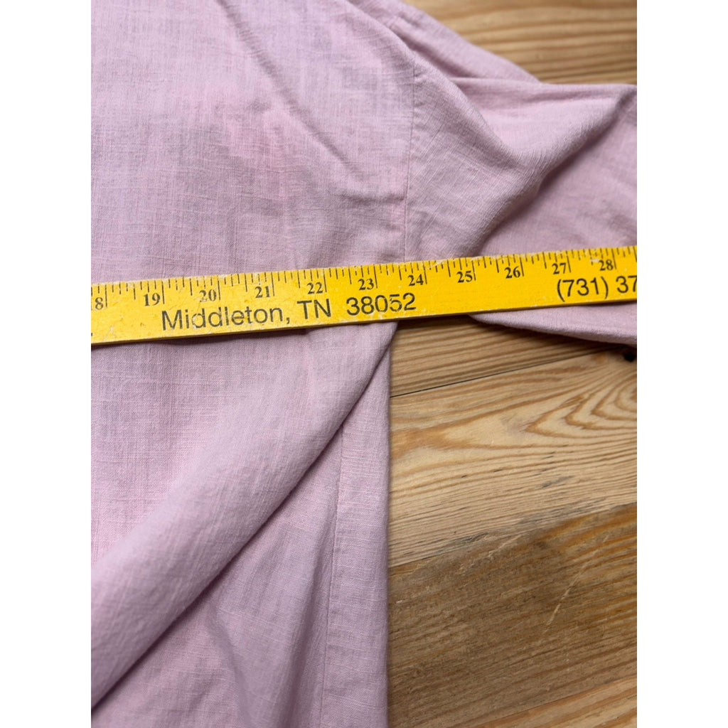 Umgee Women's Dusty Rose Long Sleeve Twist Detail Knit Top Size S Oversized Boho