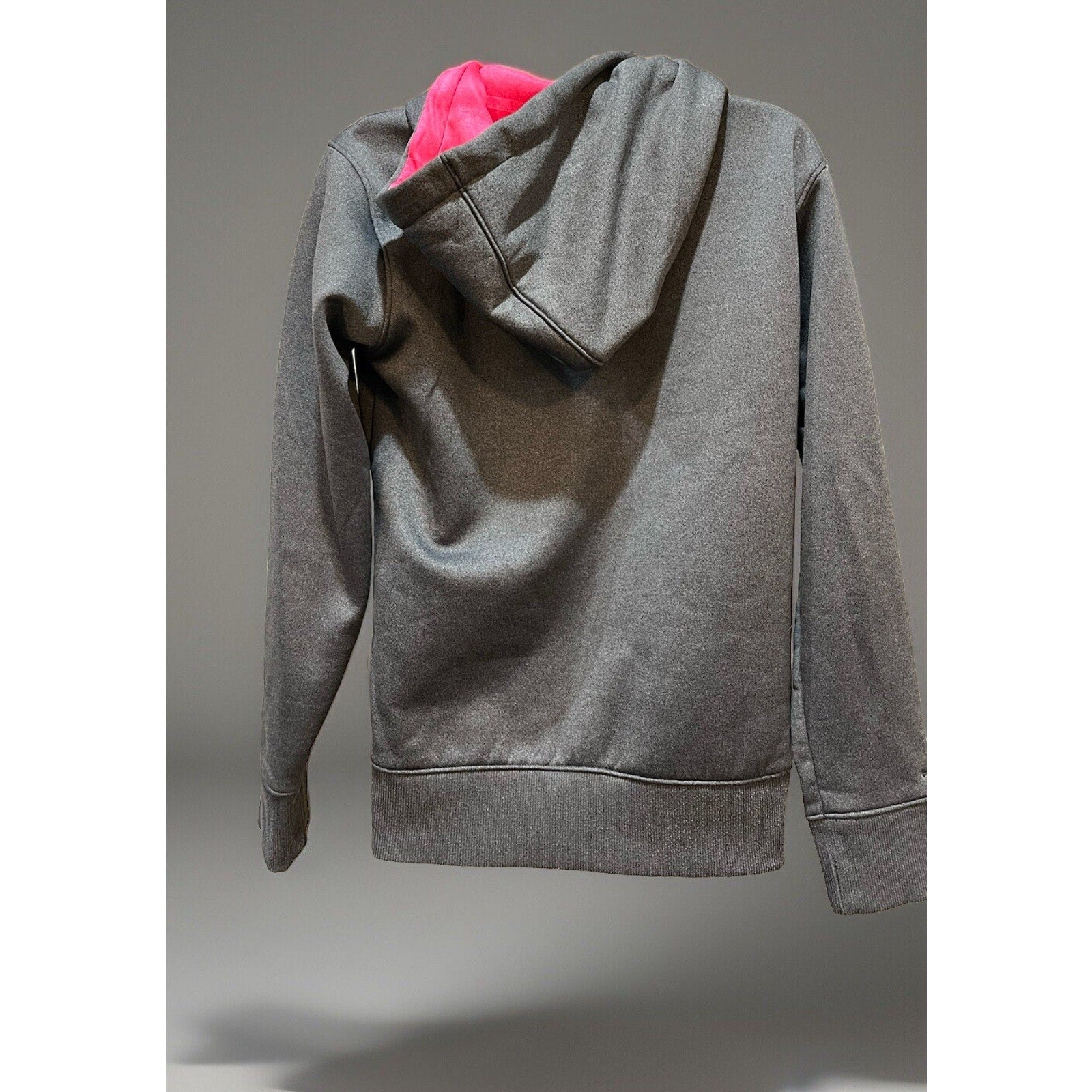 Under Armour Hoodie Womens Pullover Breast Cancer Semi Fitted Cold Gear size S