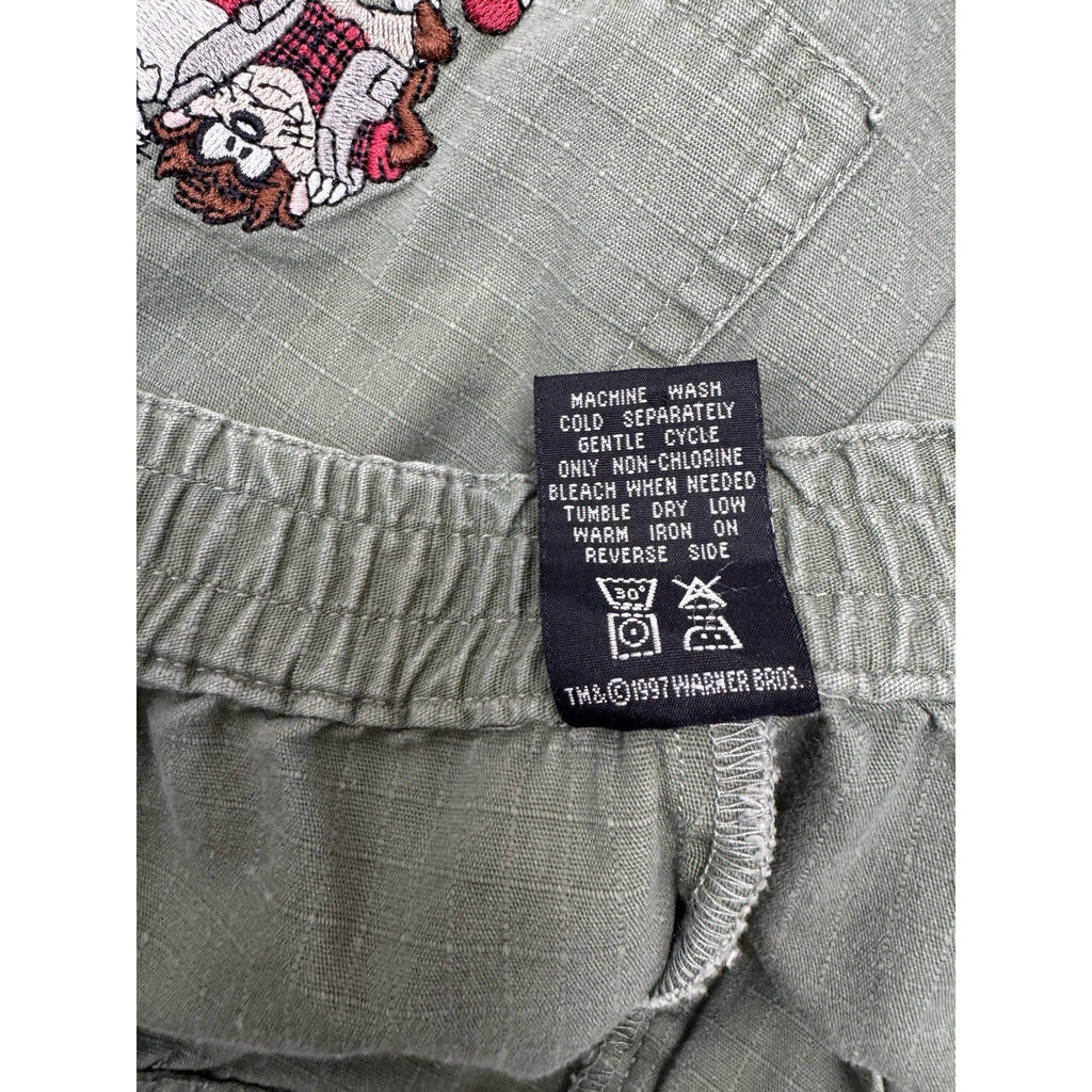 Vintage 1990’s Warner Bros. Rugged Outdoors Hiking Shorts Bugs Bunny Taz Mens 38