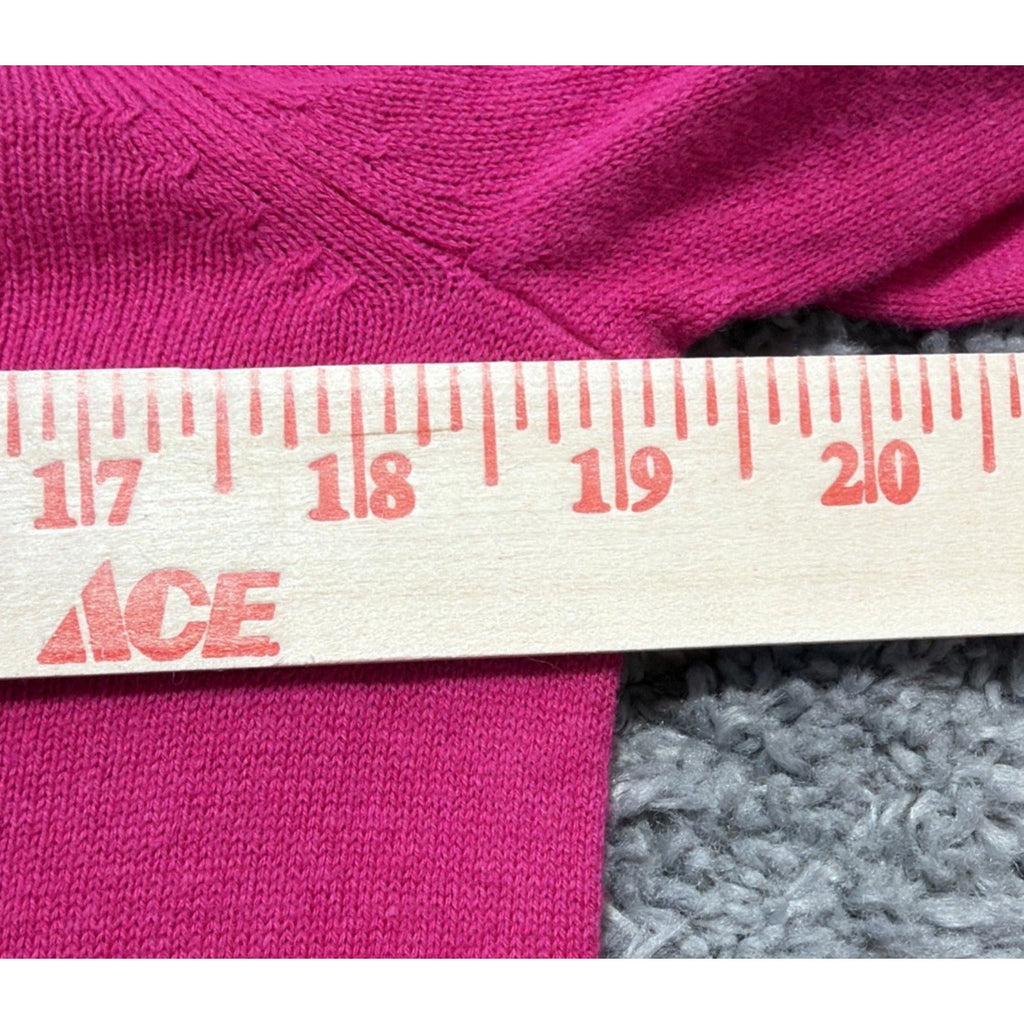 New Banana Republic Forever Sweater Women's M Solid Pink Long Sleeve Minimalist