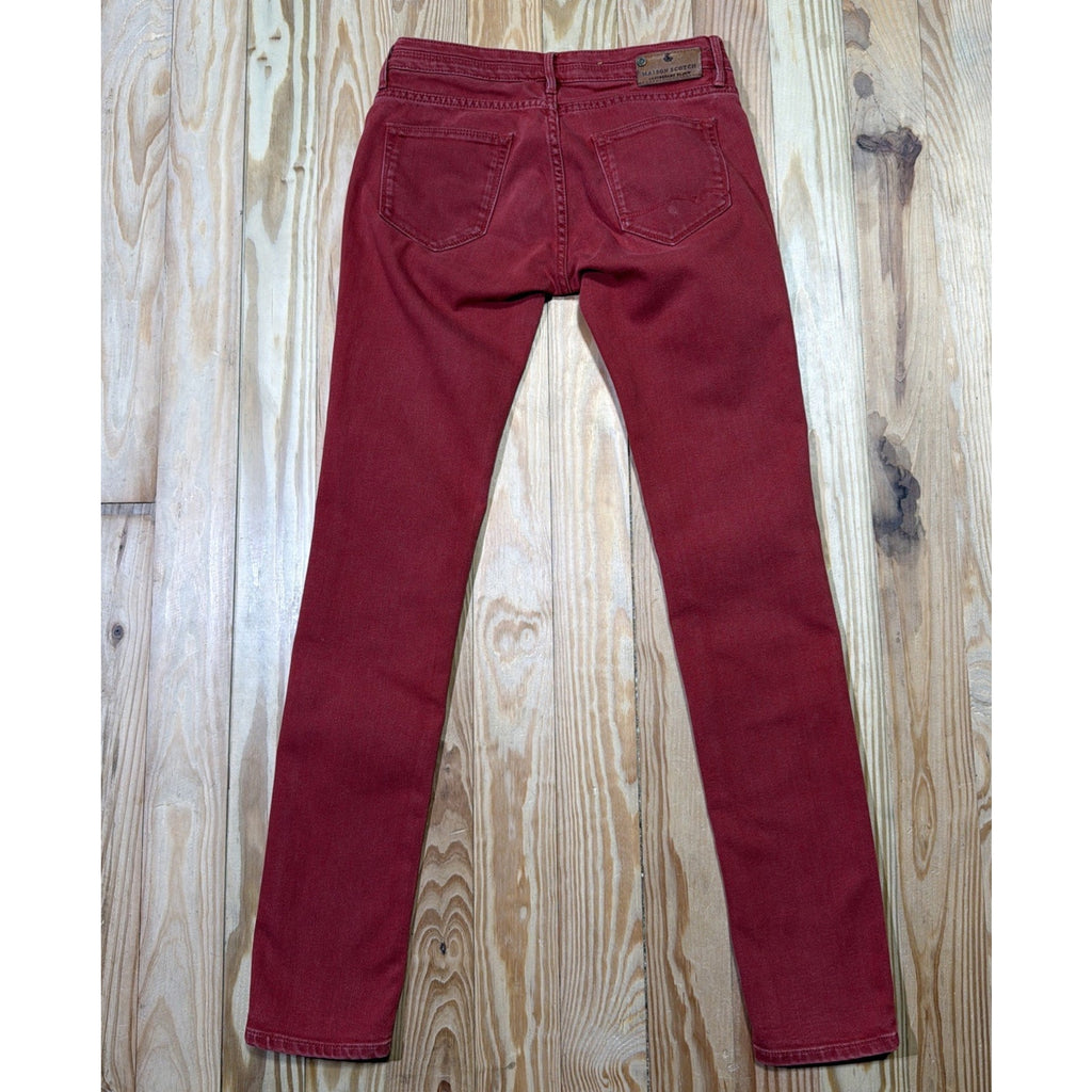 Maison Scotch Amsterdam Blauw La Paris I Enne Women Low Rise Skinny Jeans 26x32