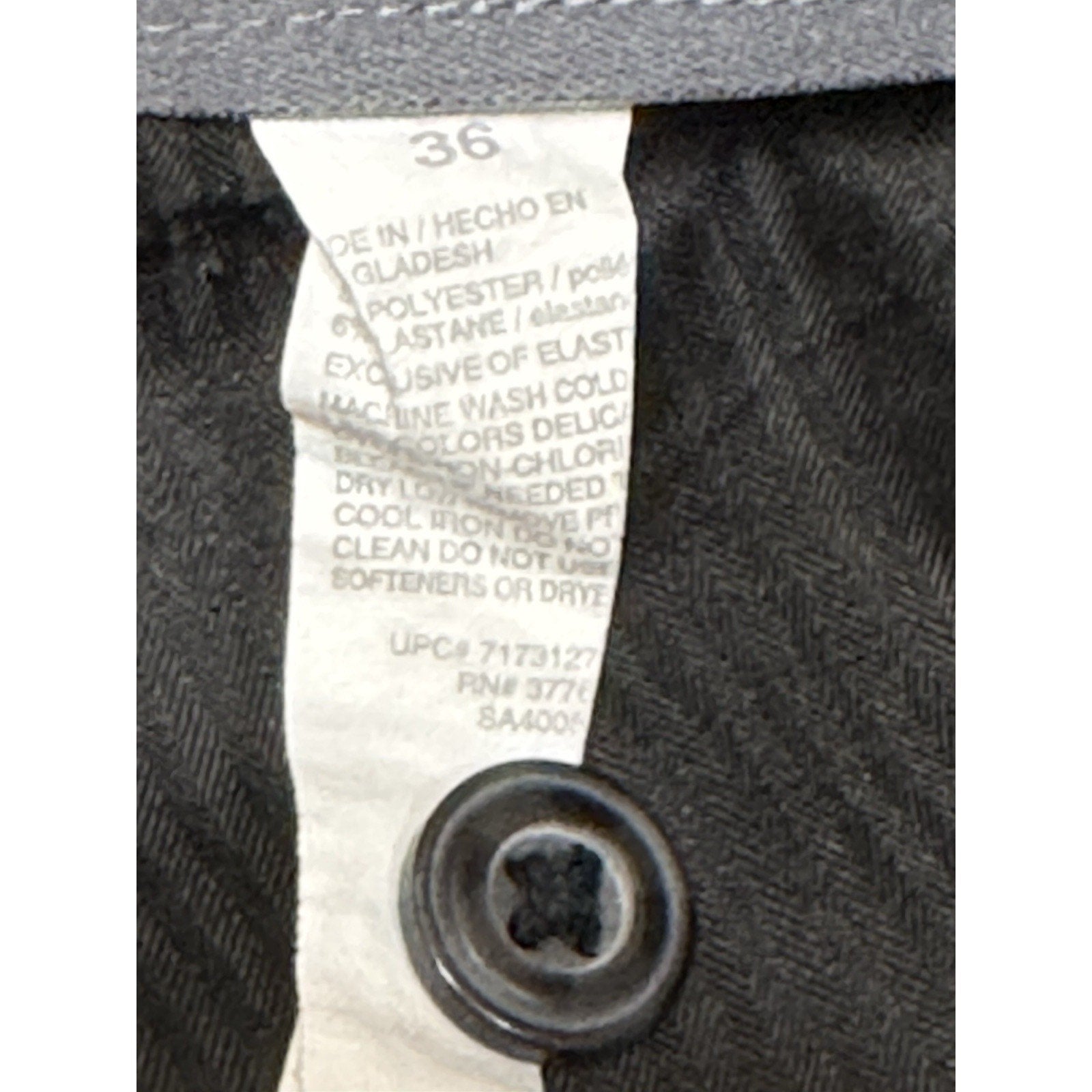 PGA Tour Shorts with Media Pocket in Gray Check Size 36 Golf Leisure