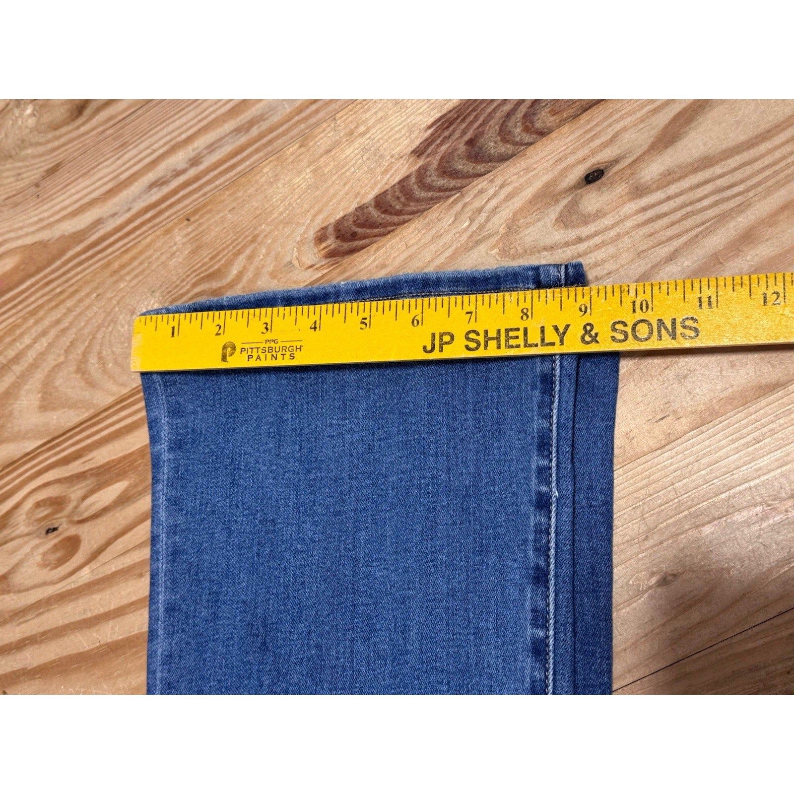 American Eagle Blue Jeans Next Level Stretch Midrise Kick Boot Women’s 8L NWT