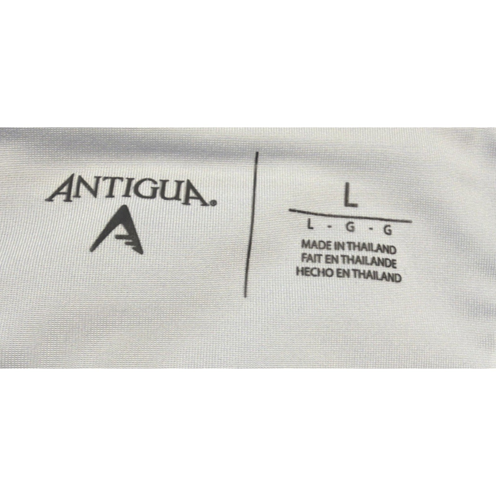 Tennessee Titans Polo Shirt Antigua Light Blue Short Sleeve Men Large 2013