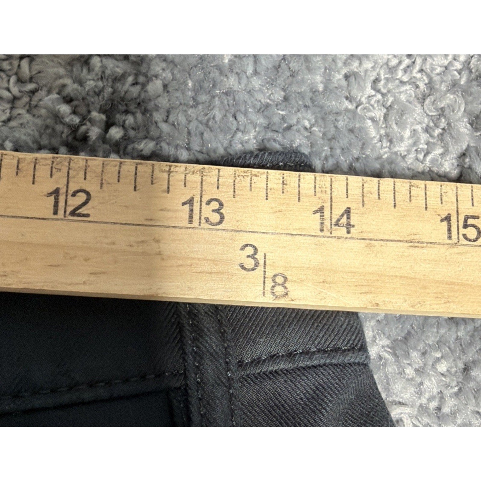 Banana Republic Women's Size 6 High Rise Wide Leg Cargo Black Pants 28x30