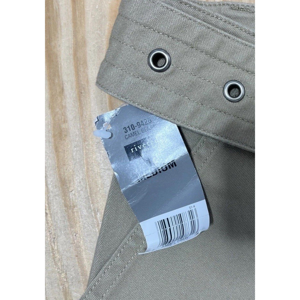 Riveted By Lee Jeans 12 Belted Bootcut Low Rise Stretch Color Camel Blast 33x30