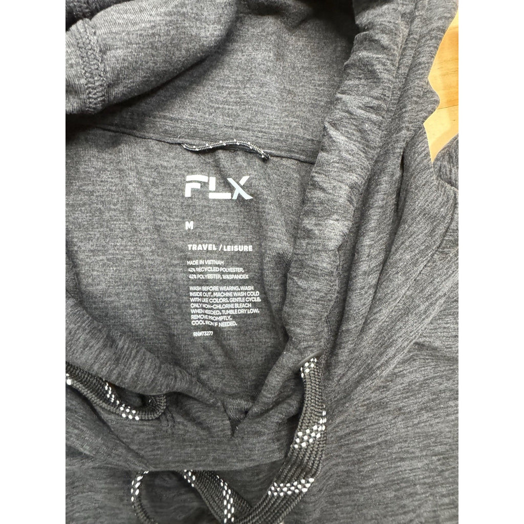 RBX Cropped Hoodie Women’s Size Medium Black Workout Athletic Soft