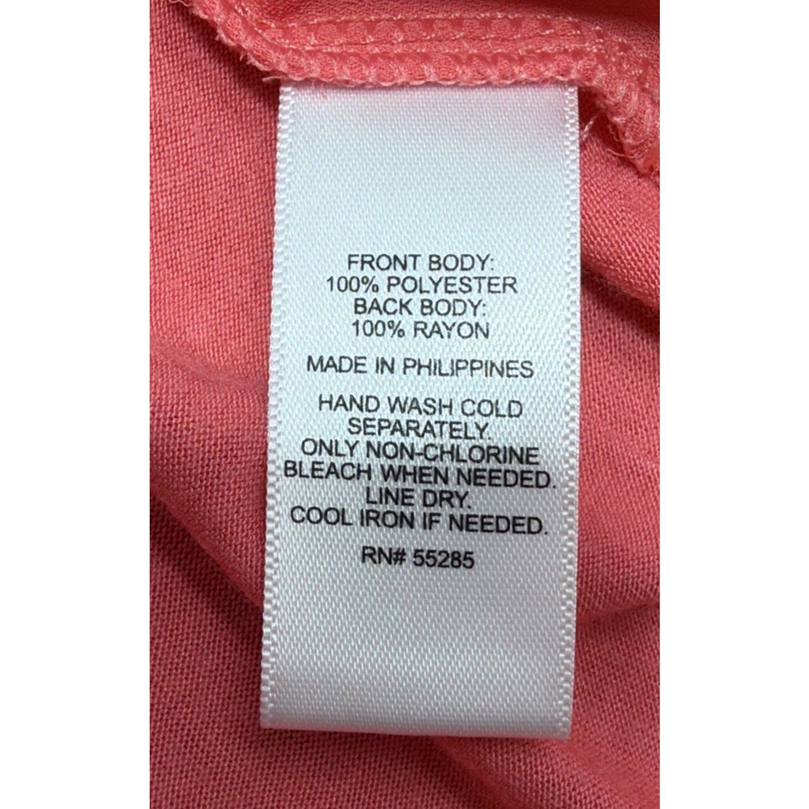 Express Women’s Blouse Top Shirt Sleeveless Pink Front Zip Size M