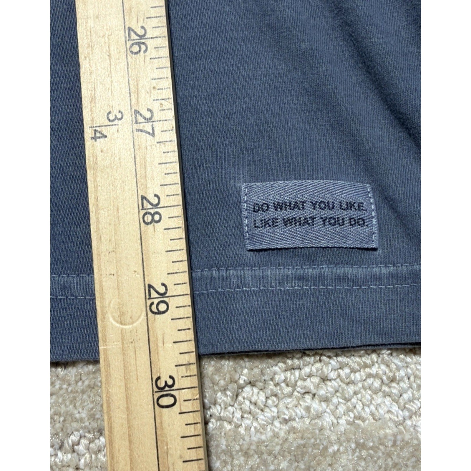 Life Is Good Mens Gray Jeep Short Sleeve Crusher Tee Shirt Mens XL