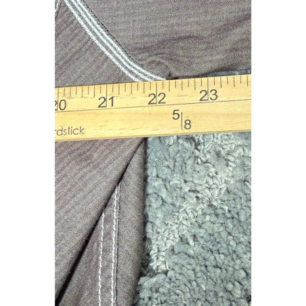 BKE Shirt Mens Standard Fit Pearl Snap Up Gray Large Cowboy Casual Western