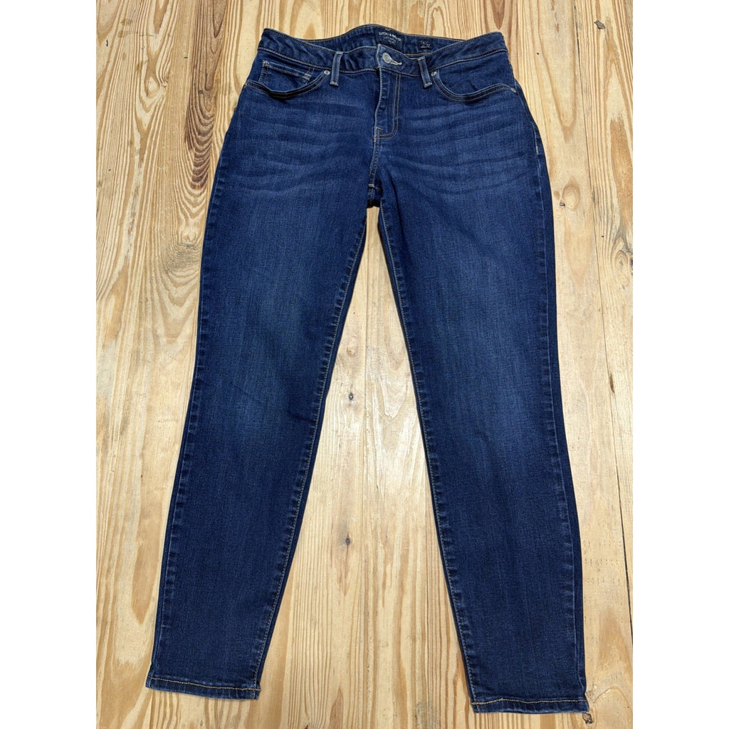 Lucky Brand Jeans Women's 10/30x27 Blue Ankle Low Rise Skinny Lolita Medium Wash