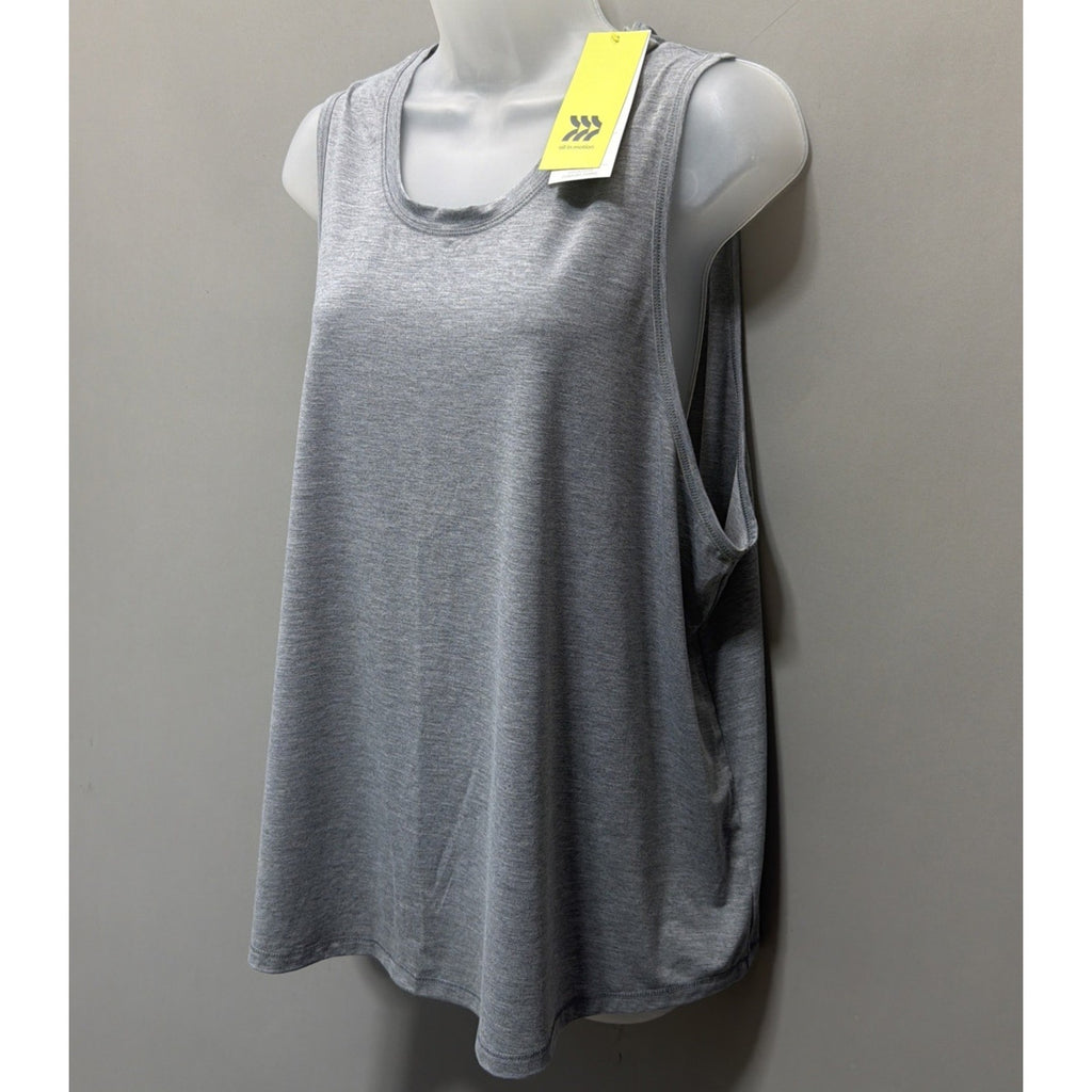 All in Motion Women's Active Tank Top Size XXL Gray NWT