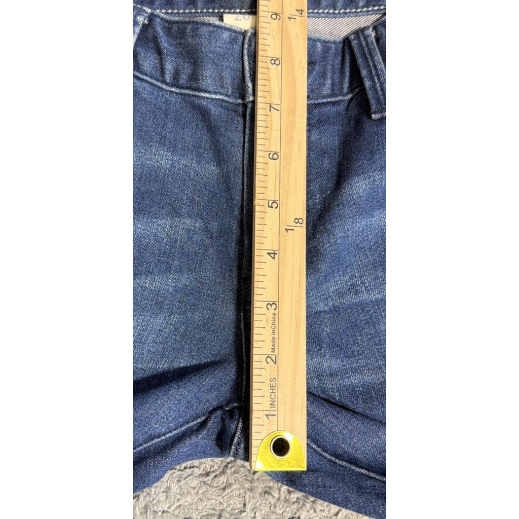 Banana Republic Womens Skinny Indigo Denim Cotton Stretch Jeans Sz 26 NWT