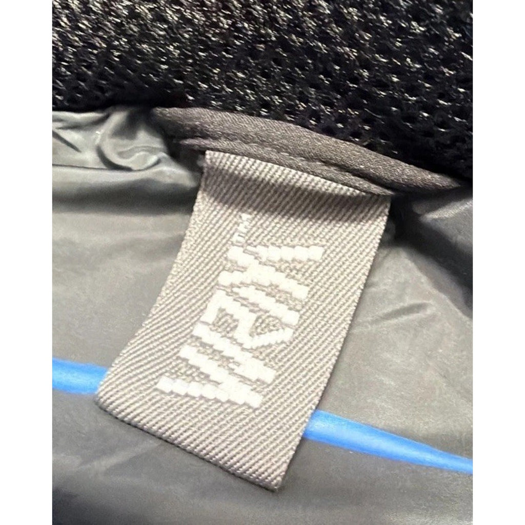 New VRY WRM Winter Jacket Coat Parka Hooded Black Blue L Large #F64305 MSRP $325