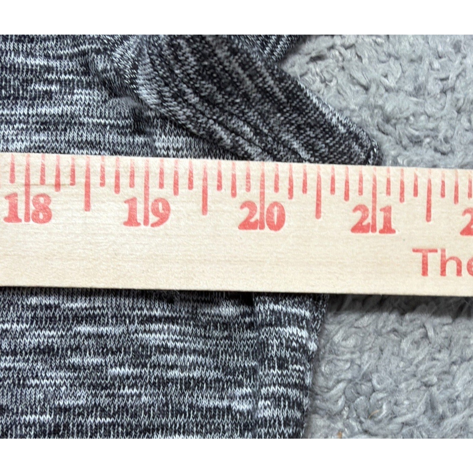 Ann Taylor Loft Size L Heathered Gray Casual Office Career T Shirt Dress
