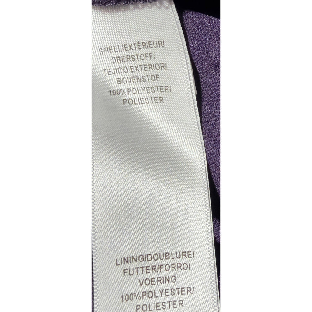 New Adrianna Papell Purple Ruched Lined Maxi Dress Plus Size 20W Evening Wear