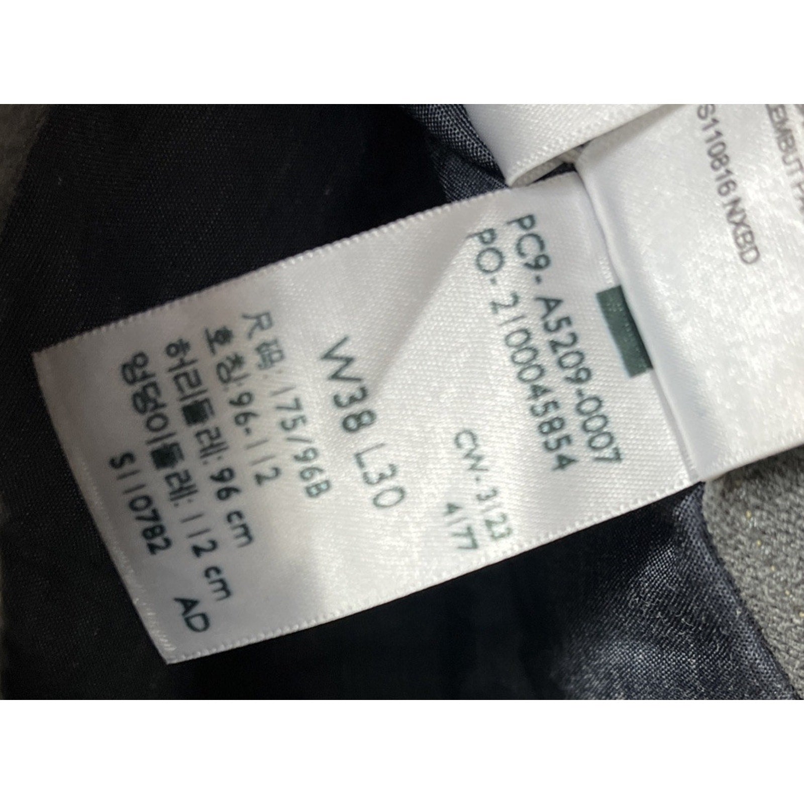 Dockers Pants Men's Size 38x30 Brown Signature Khaki Slim Fit Stretch