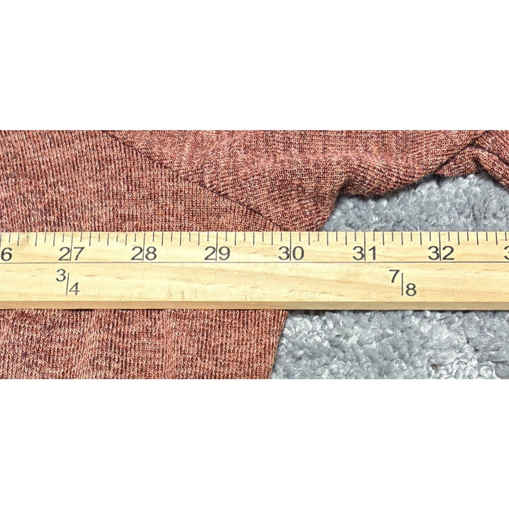 BloomChic Plus Size 28 Rustic Heather Top Balloon Sleeve