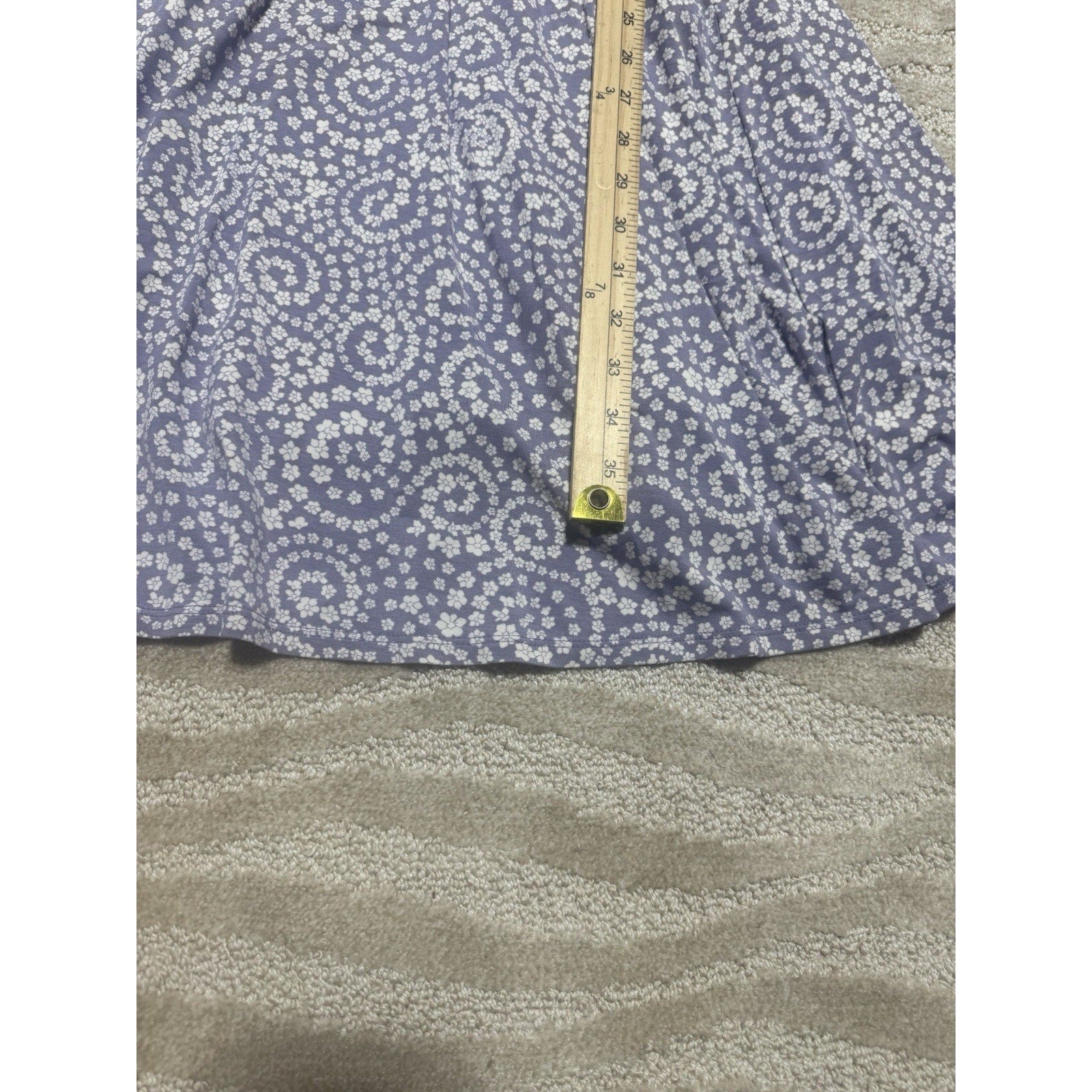 Torrid Women Dress 1 Blue Floral Fit & Flare Romantic Garden Party Sleeveless