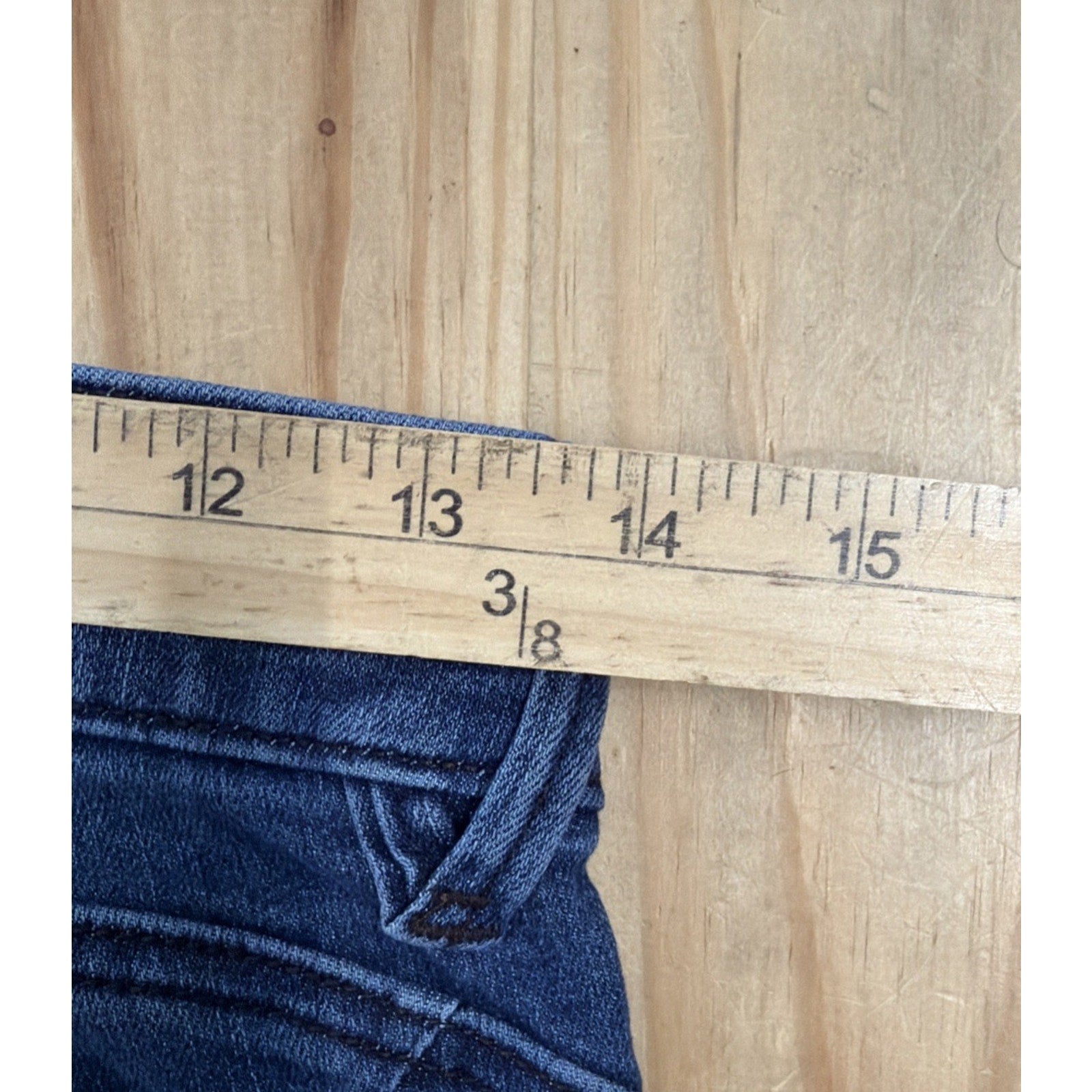 Democracy Ab Technology Womens 4 Jeans Slim Fit Mid Rise Denim Blue Jeans 27x27