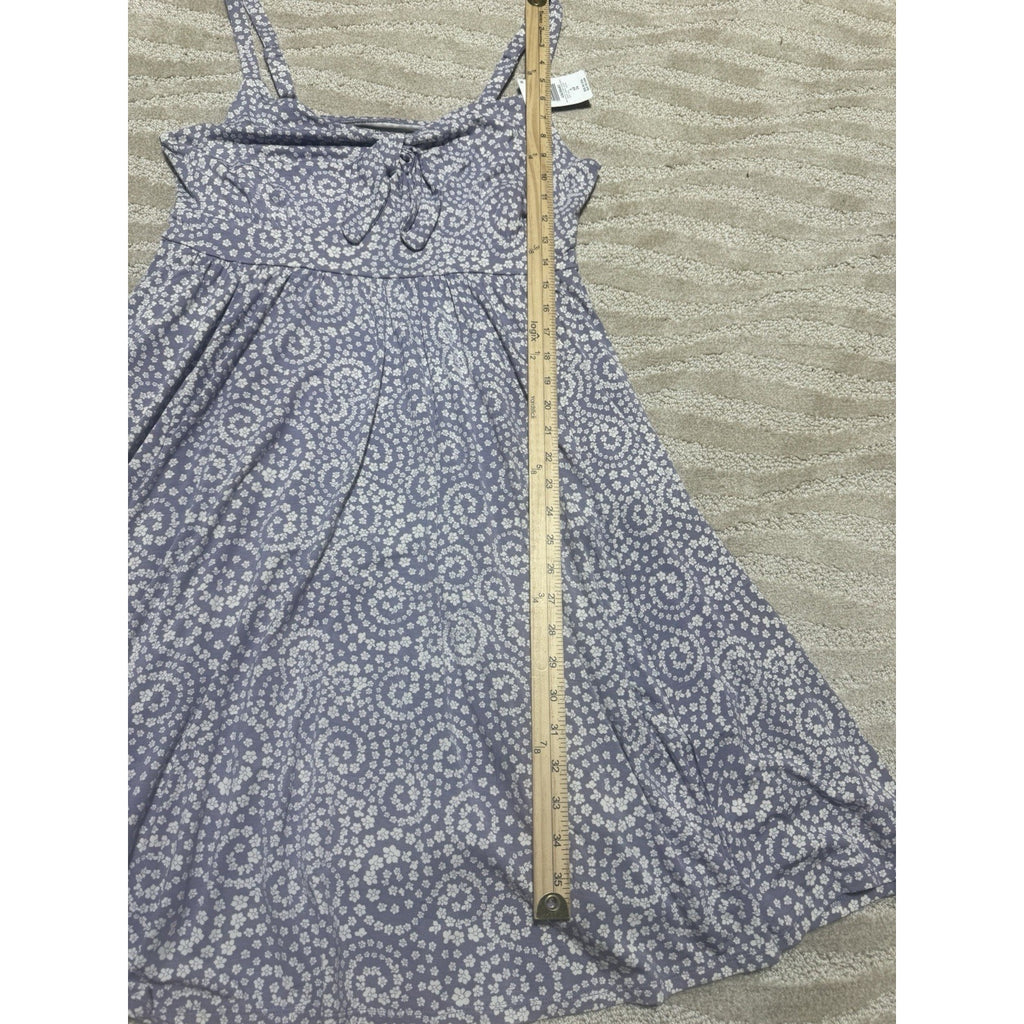 Torrid Women Dress 1 Blue Floral Fit & Flare Romantic Garden Party Sleeveless