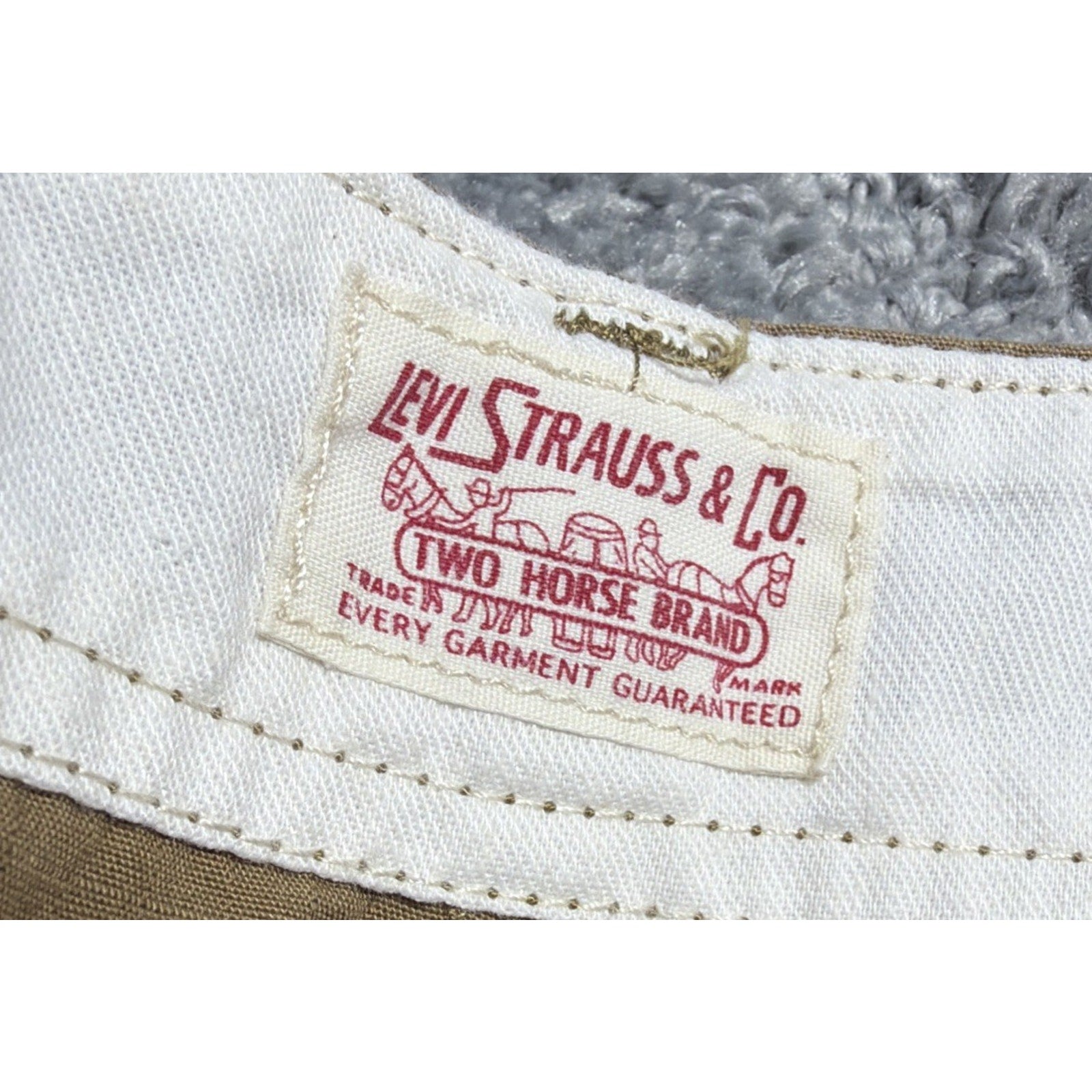 Levis Cargo Shorts Mens 38 Tan Baggy Pockets Skater Loose Red Tab